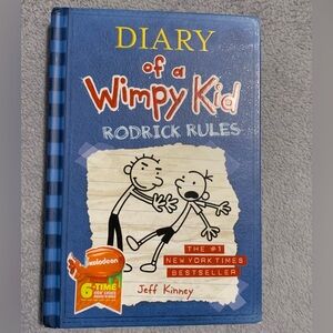 Diary of a Wimpy Kid: Rodrick Rules - Blue Hardcover